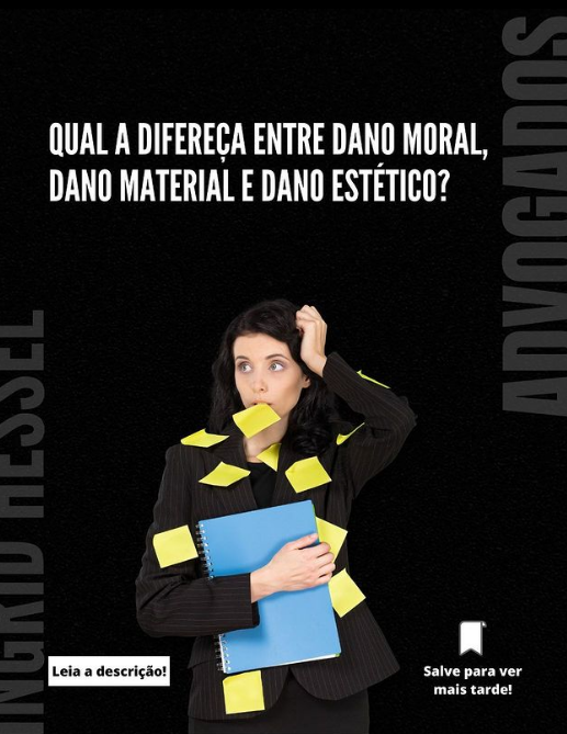 QUAL A DIFERENÇA ENTRE DANO MORAL, DANO MATERIAL E DANO ESTÉTICO?